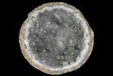 Las Choyas Coconut Geode with Quartz & Calcite - Mexico #180578-2